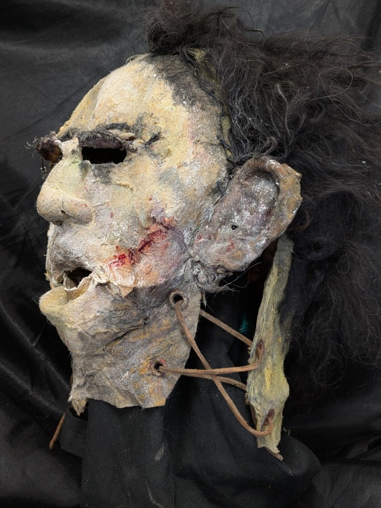 Skinned Face Latex Mask