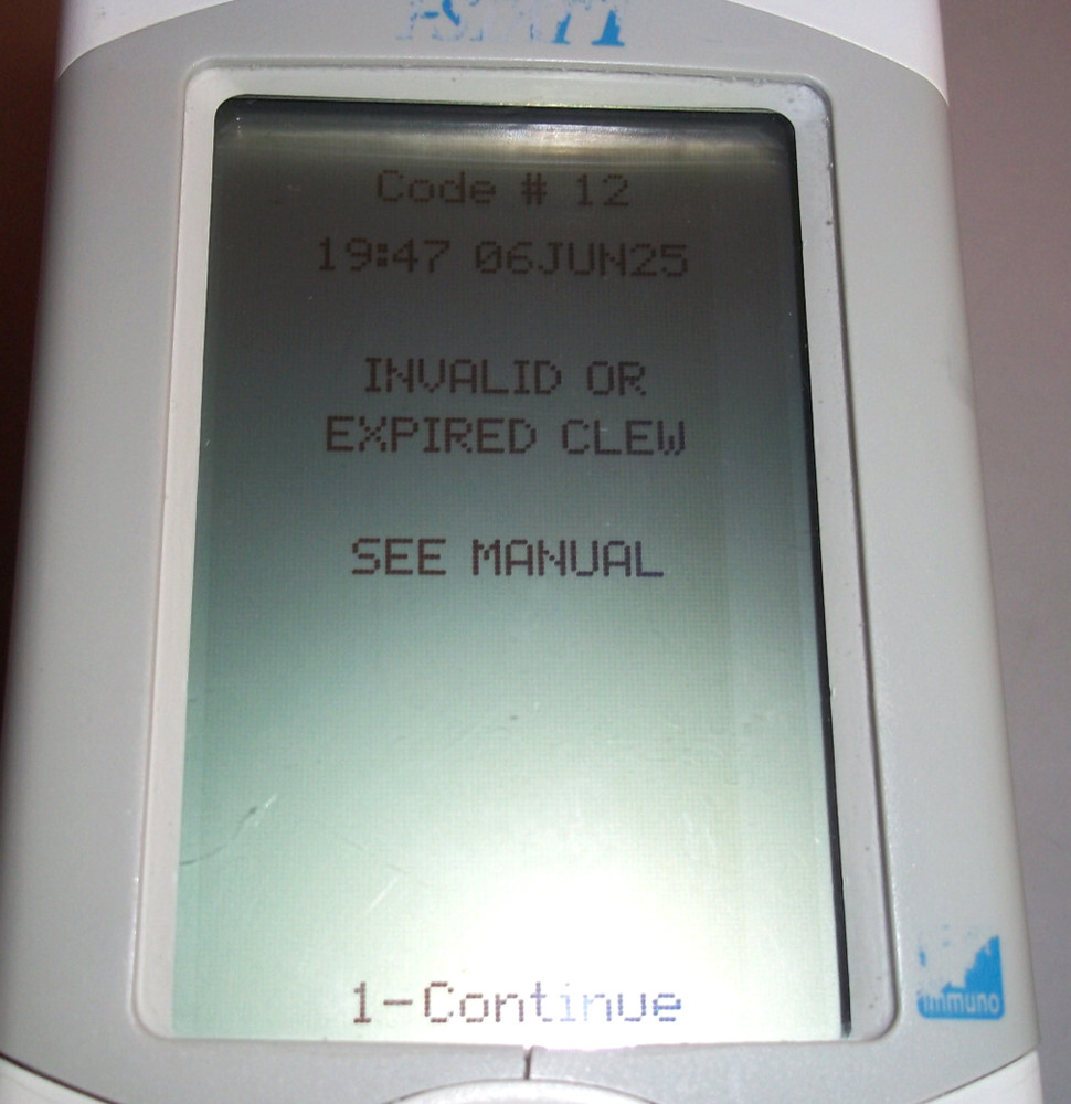 Abbott i-STAT 1 300-G Wireless Hematology Handheld Analyzer NEED SOFTWARE UPDATE