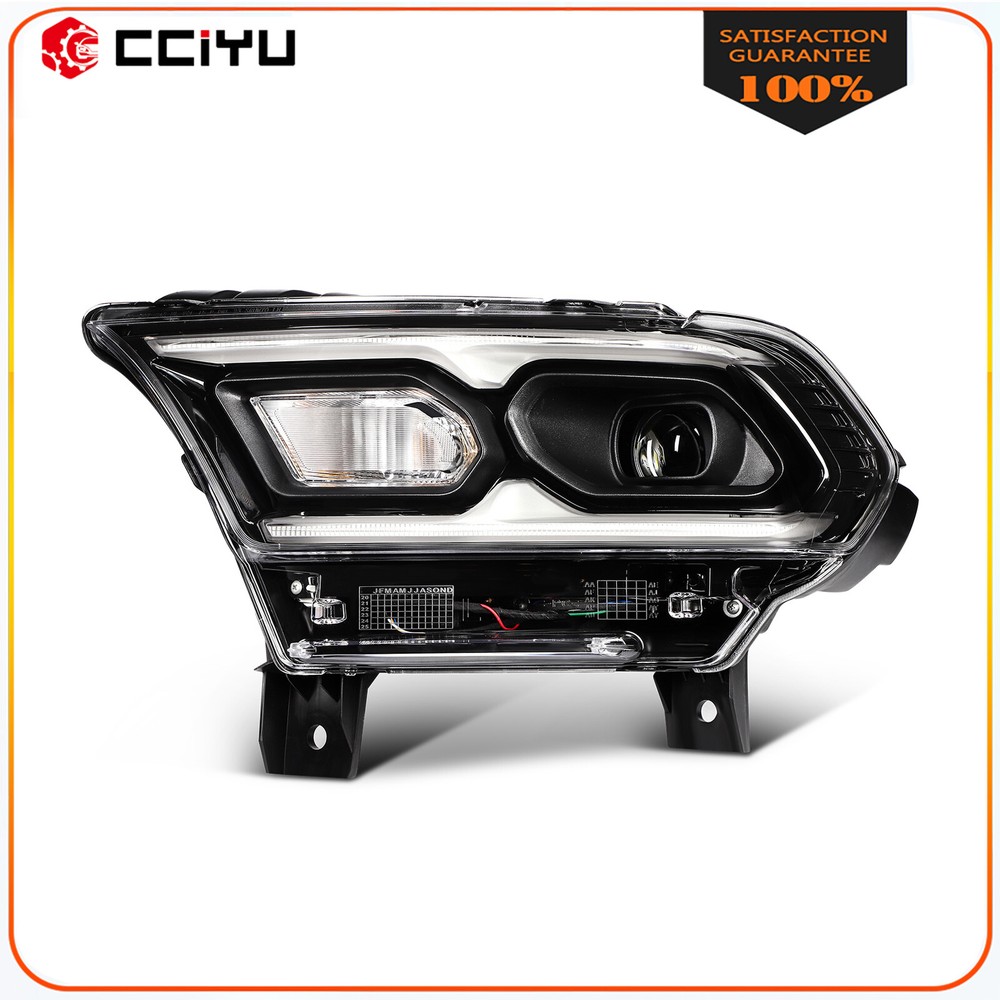 Left Driver Side Headlight Assembly w/LED DRL For 2021-2024 Dodge Durango