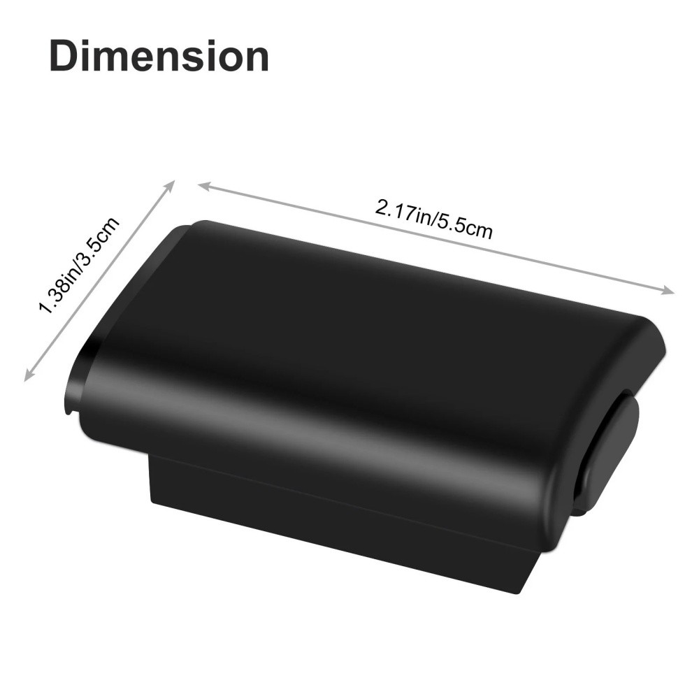 2pcs AA Battery Back Cover Case Shell Pack For Xbox 360 Wireless Controller US