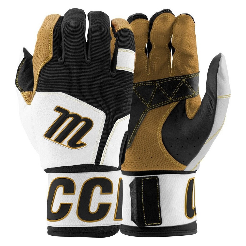 Marucci Blacksmith Full-Wrap Batting Gloves