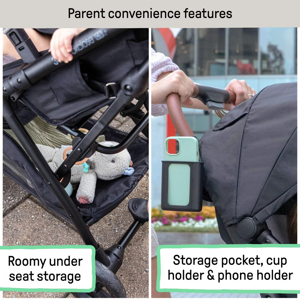 Ingenuity 3Dquickclose CS+ Compact Fold Stroller - Gray