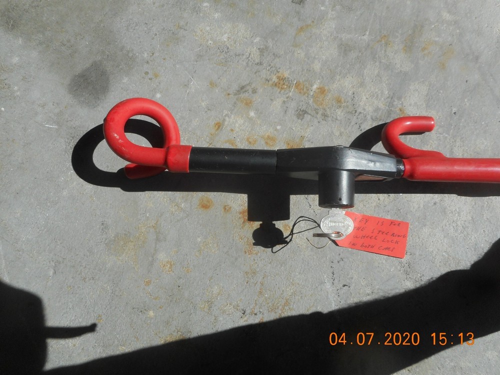 Anti Theft Steering Wheel Lock
