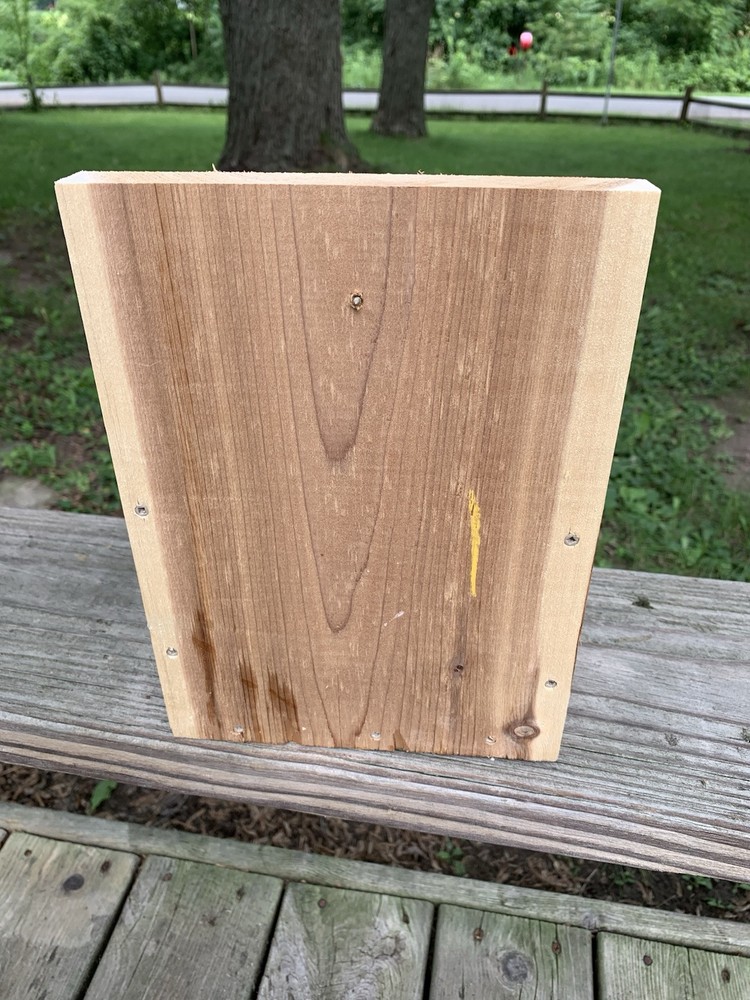 Cedar Robin Cardinal Dove Nesting Box roasting Platform Wood ￼