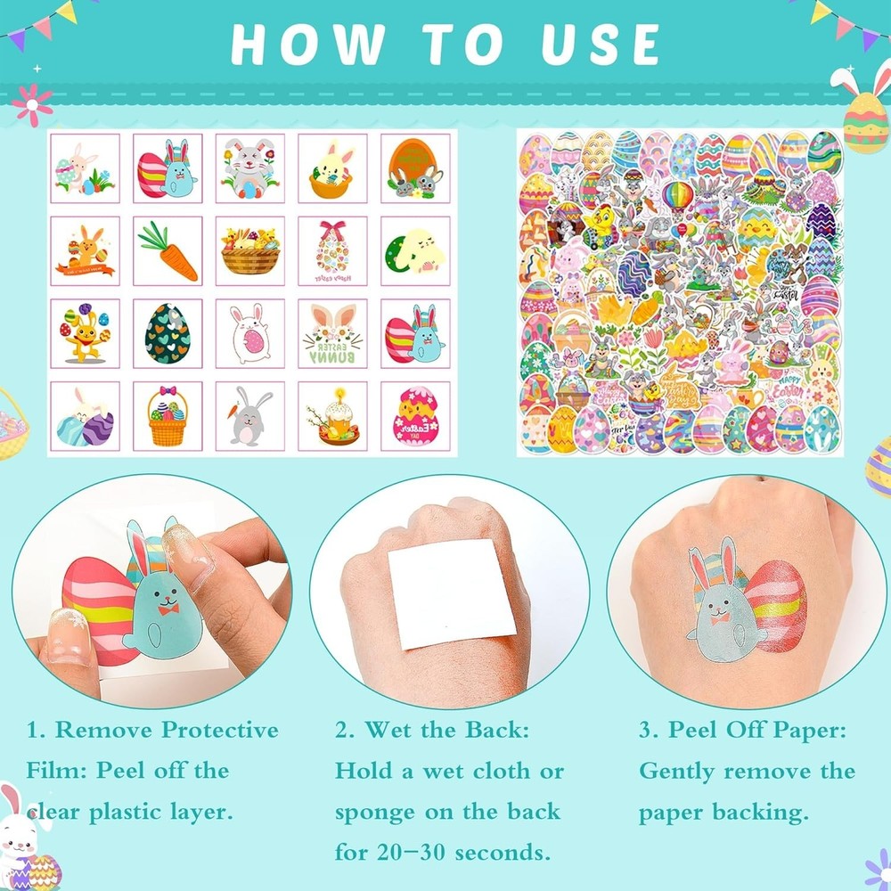212 Pack Easter Egg Fillers for Kids, Easter Basket Stuffers Easter Egg Stuff...