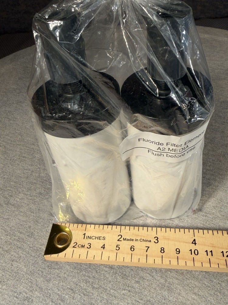 NEW Pair of Fluoride Filter A2 Media PF2 Style Berkey Compatible Replacement
