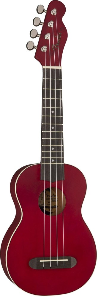 Fender Venice Soprano Ukulele - Cherry