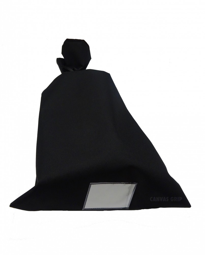 CANVAS GRIP 12' X 12' Black Solid - Overhead