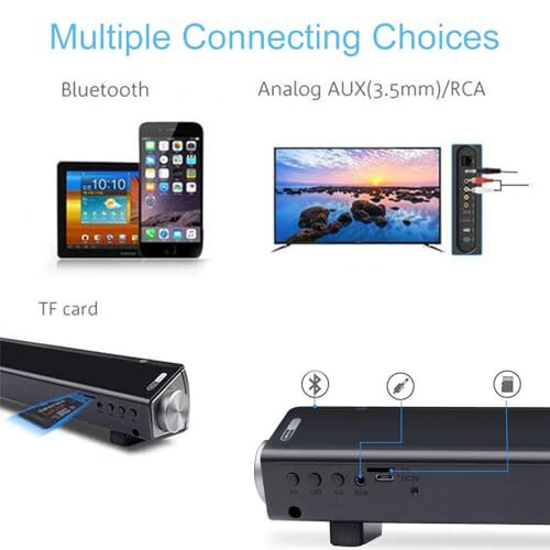 TOPROAD Bluetooth Speaker, Portable Wireless Speaker, USB Powered SB-A01
