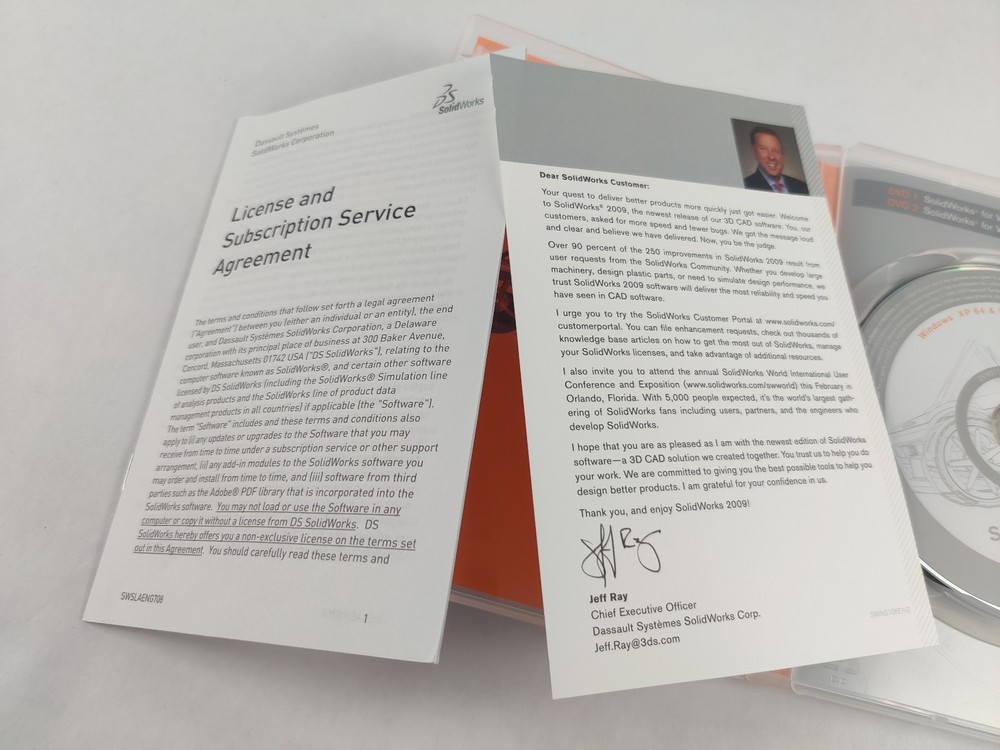 *NO KEY* Solid Works 2009 Engineer Software