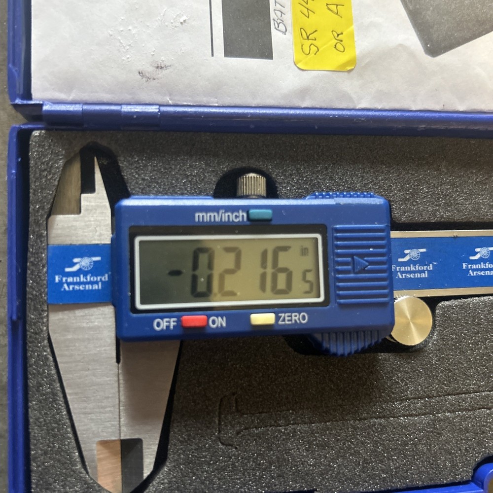 Electronic Digital Caliper Frankford Arsenal Reloading Tools w/Case Barely Used