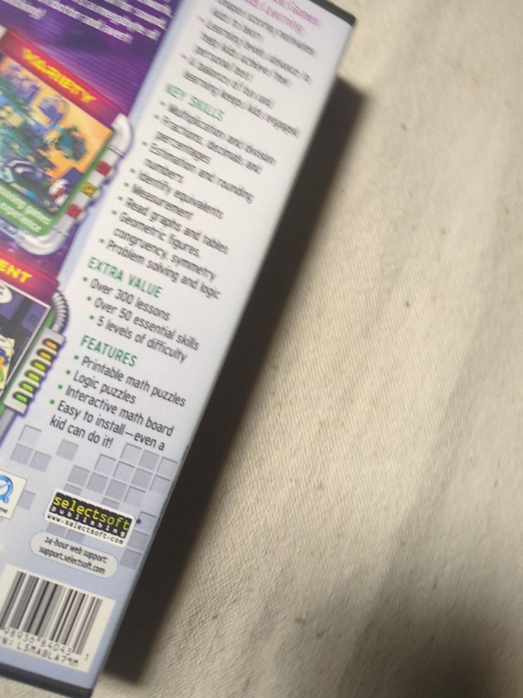 math blaster Ages 7-9. New-sealed