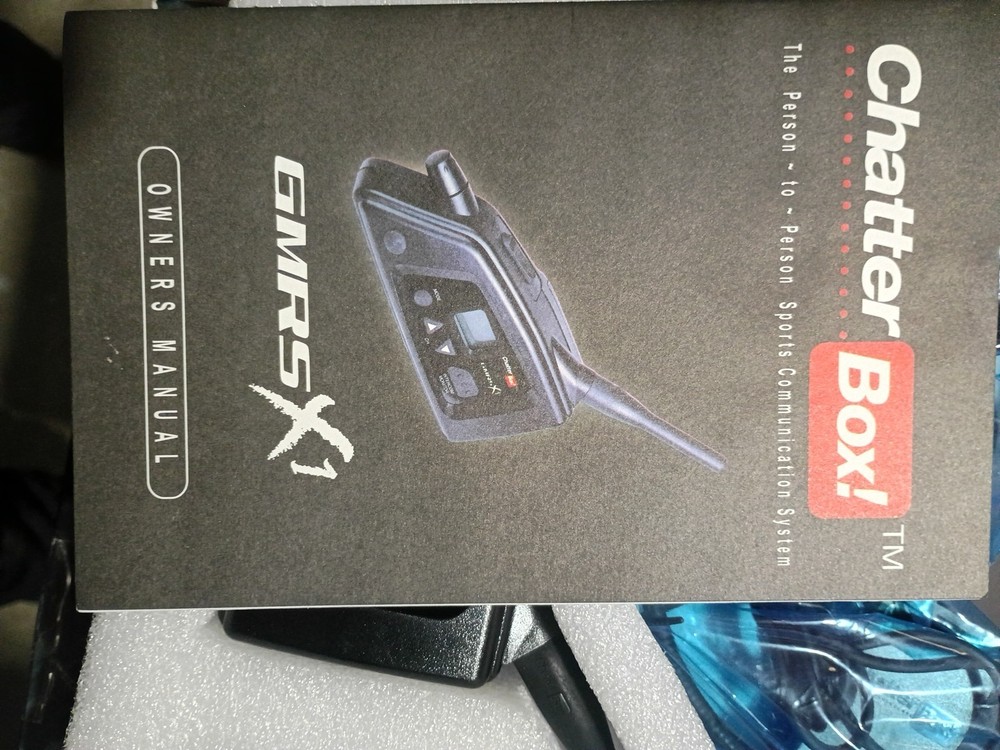 Chatterbox GMRS X1 Transmitter Communication Head, Full Face Kit - COMPLETE