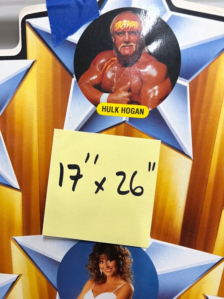 NOS Technos WWF Super Stars side art set