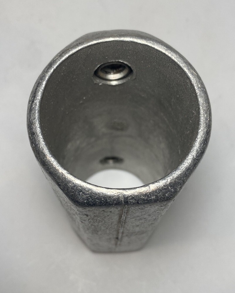 (Qty 2) 1-1/2" Structural Pipe External Coupling L14-8, Kee Lite NEW