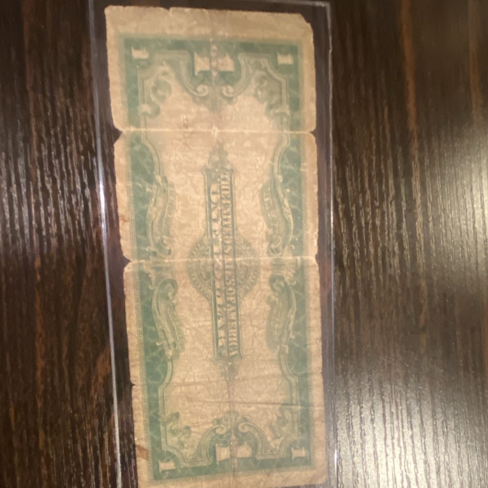 1923 US Large Silver Certificate $1 Banknote Circulated