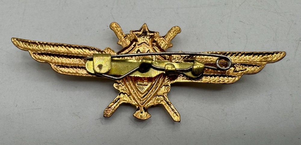 Soviet Union Air Force Navigator Wings Clasp Qualification Badge 2nd Class