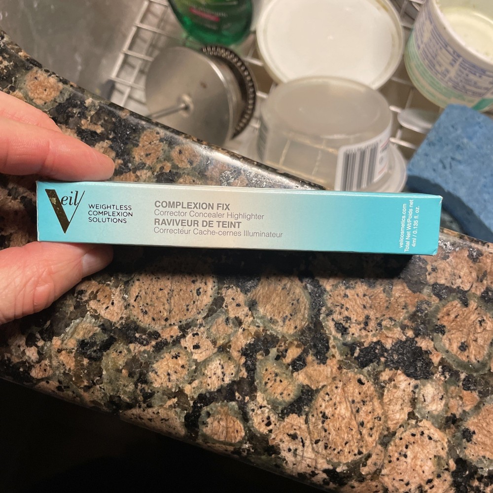 Veil Cosmetics Complexion Fix Concealer Deep New On Box