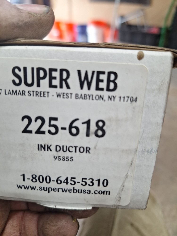 SUPER WEB ROLLER INK DUCTOR 225-618