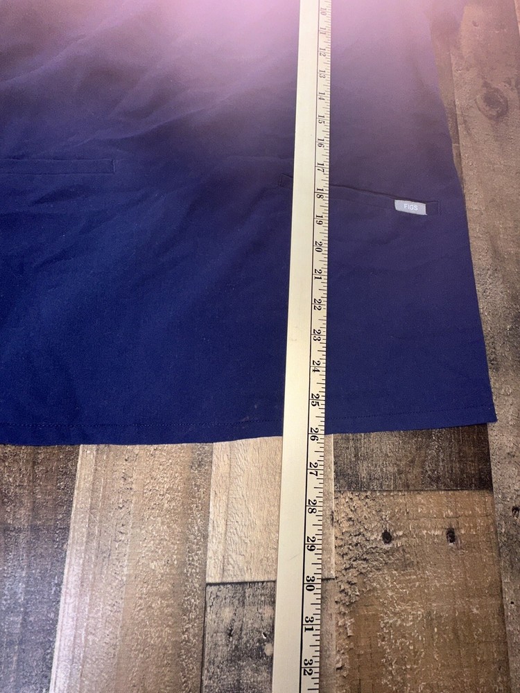 Figs Technical Collection Scrub Set Pants Top Dark Blue Medium