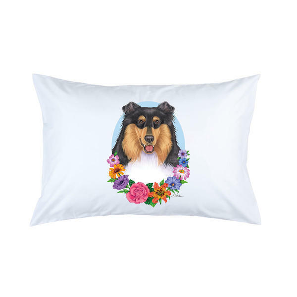 Collie Tri Micro Fiber Pillowcase