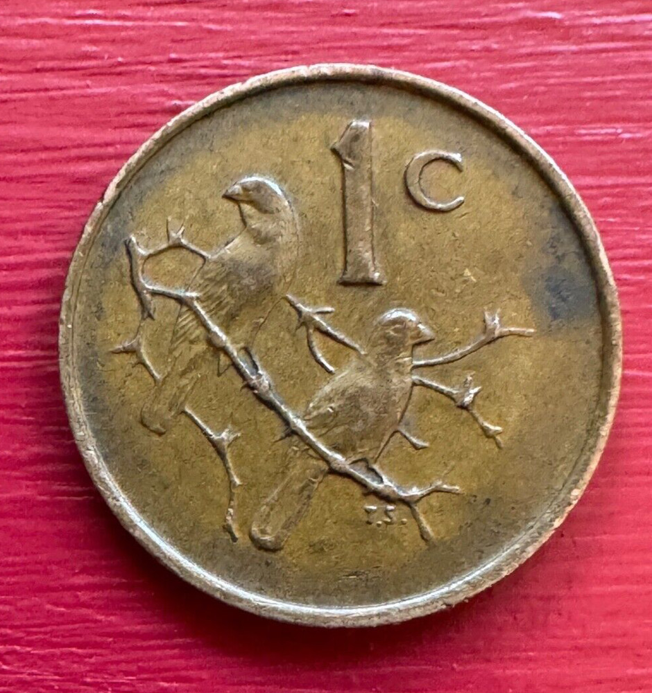1966 SOUTH AFRICA I CENT COIN