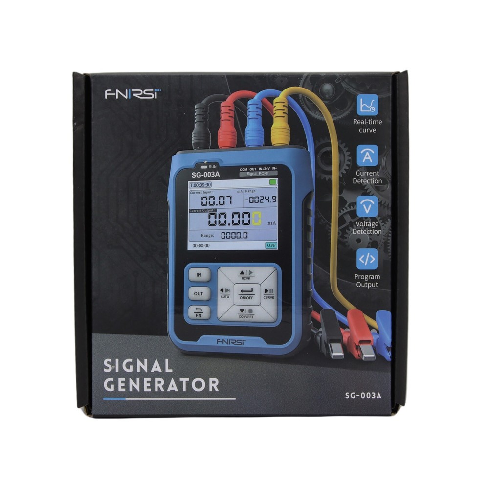 FNIRSI 0-20mA Adjustable Voltage Simulator Signal Generator Sources Transmitter