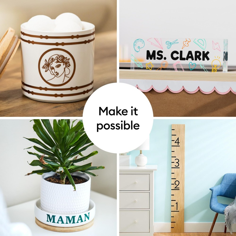 Cricut Smart Permanent Vinyl for Joy Xtra Machine, Sampler Pack