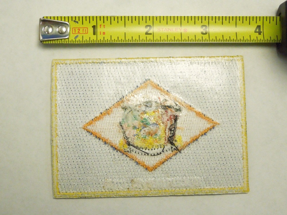 Delaware State Flag Seal Embroidered Iron On Patch