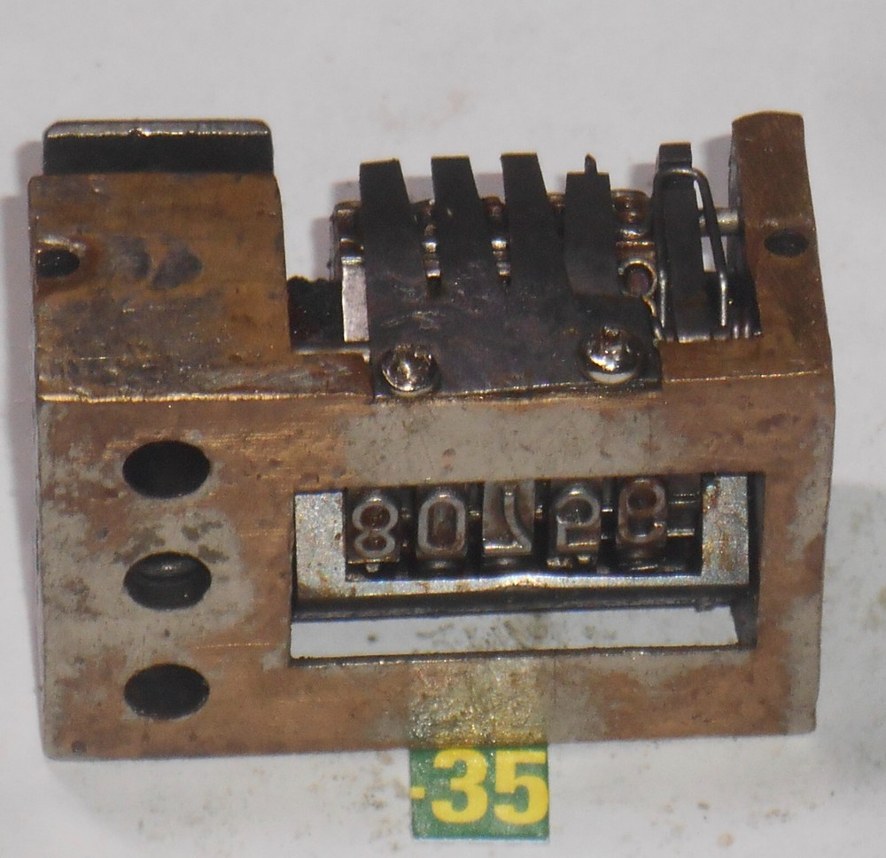 BATES Letterpress Numbering machine | 35