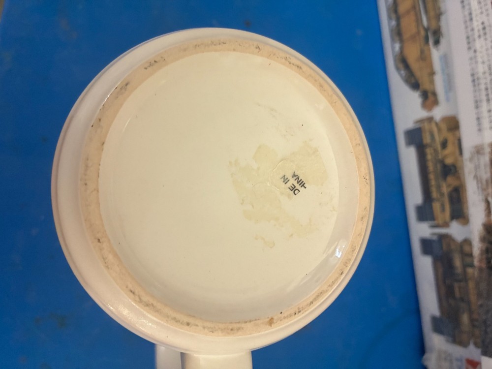 DR.PEPPER ADVERTISING WHITE COFFEE CUP