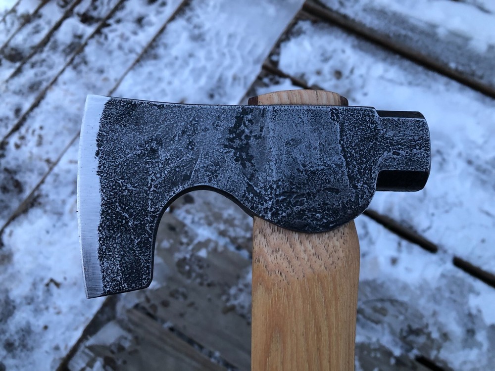 LIAM HOFFMAN BLACKSMITHING MOUNTAINEER AXE 15.5 IN OCTAGONAL BRAND NEW
