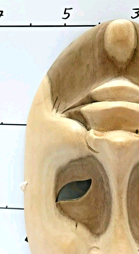Drama Mask; Wood; Hand-made