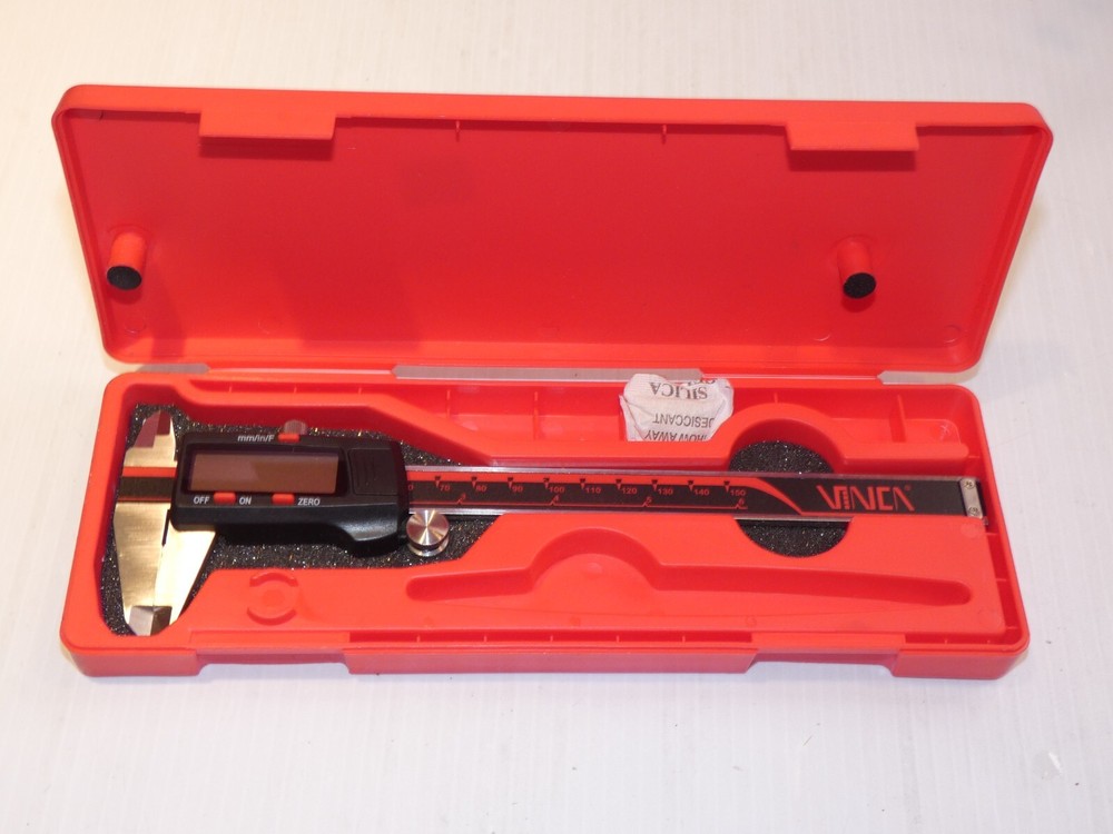 VINCA Digital Caliper, 150mm, Carry Case