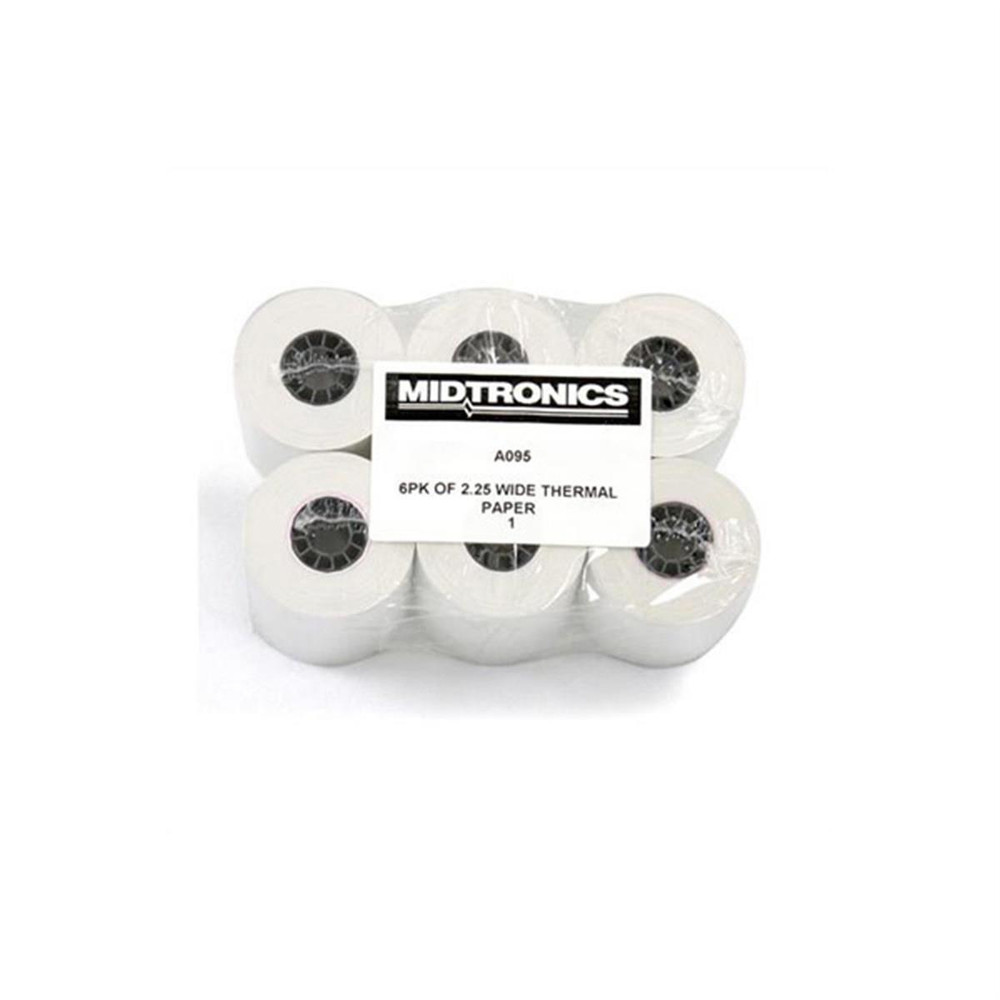 Midtronics 6-Pack Thermal Printer Paper