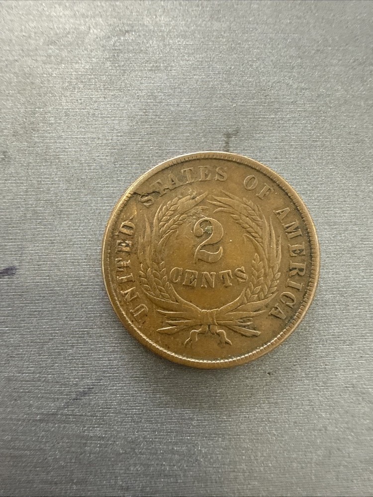 1866 2c Two Cent Piece #10705