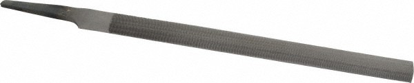 Nicholson 8" Long, Smooth Cut, Half Round American-Pattern File Single, Doubl...