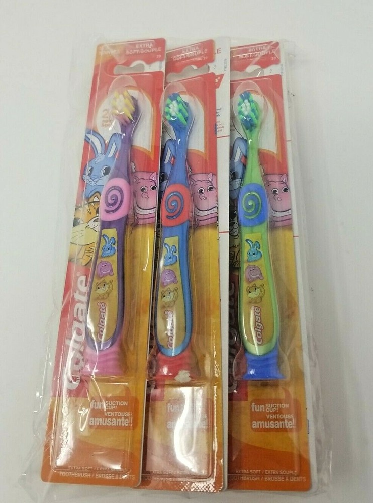 Colgate Kids Extra Soft Toothbrushes For 2+ Year Olds 6 Pack