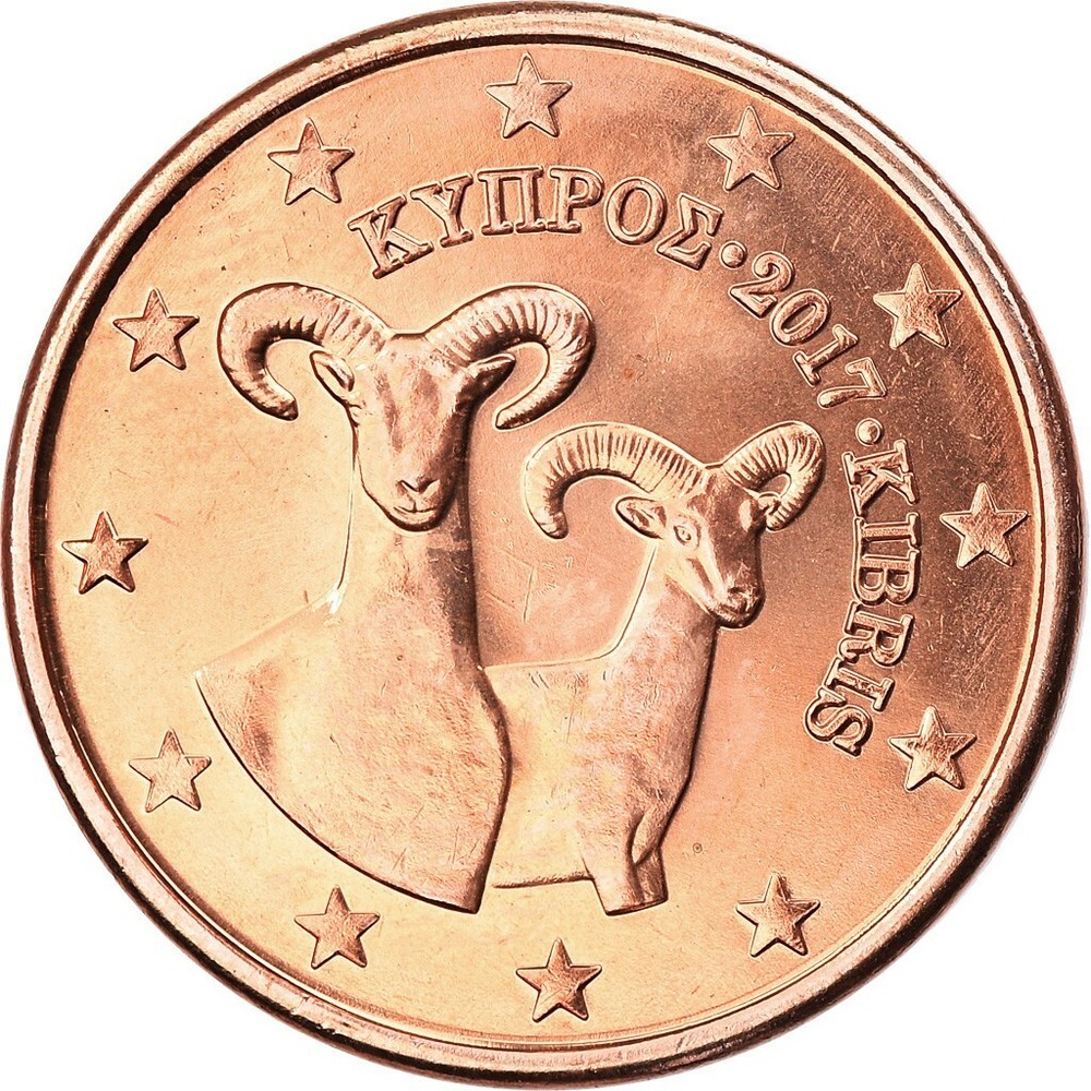 5 Euro cent Cyprus 2017 * Unc