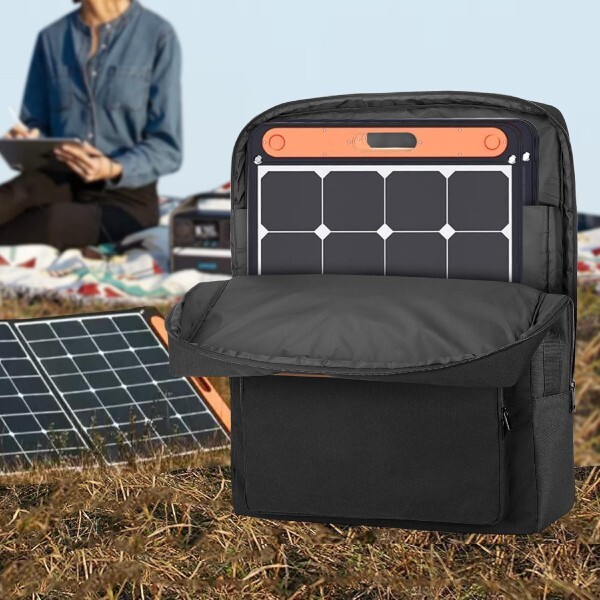 Solar Panel Carry Case Bag for Jackery EcoFlow Bluetti 100W Foldable Panel
