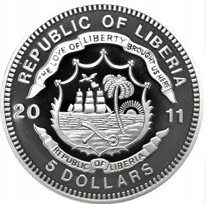 2011 LIBERIA RAILROADS ADLER 20G SILVER