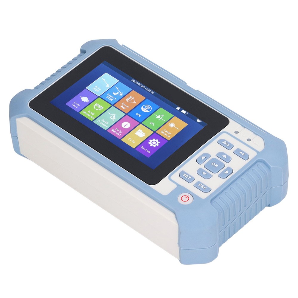 US Plug OTDR Tester Multifunctional Optical Time Domain Reflectometer Wit