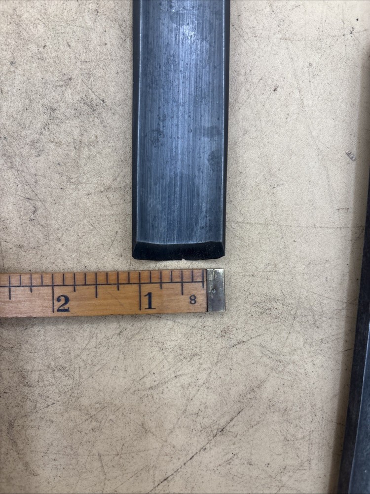 2 Vintage James Swan Gouges Chisels 7/8”, 1” Wide.