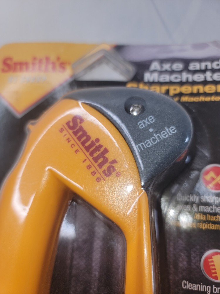 Smiths Axe and Machete Sharpener with Oversized handle Model# 50564 NEW