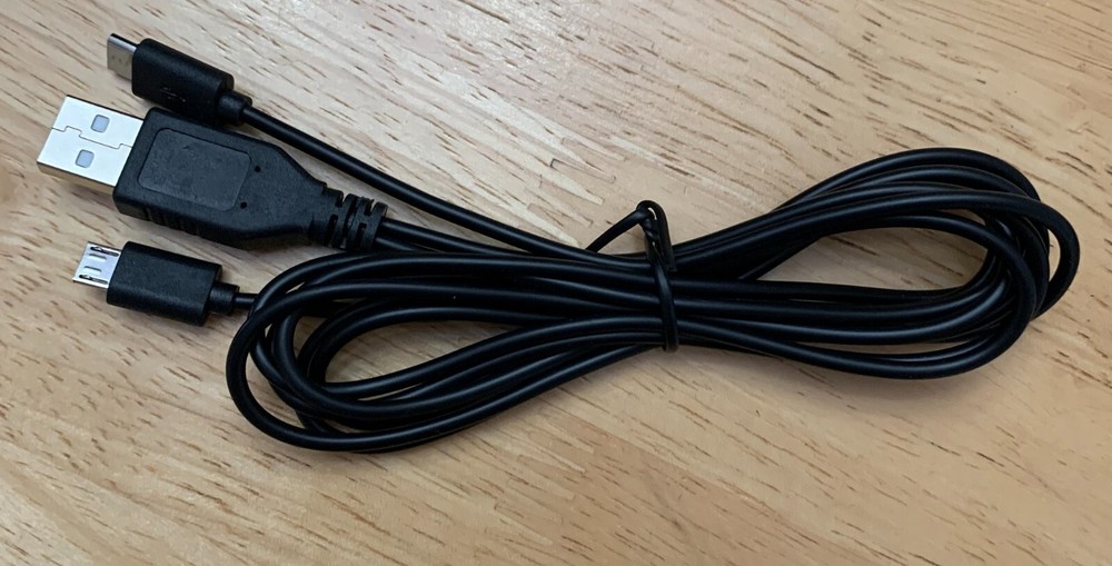 UCEC 3ft USB to Micro USB Splitter Adapter in Black