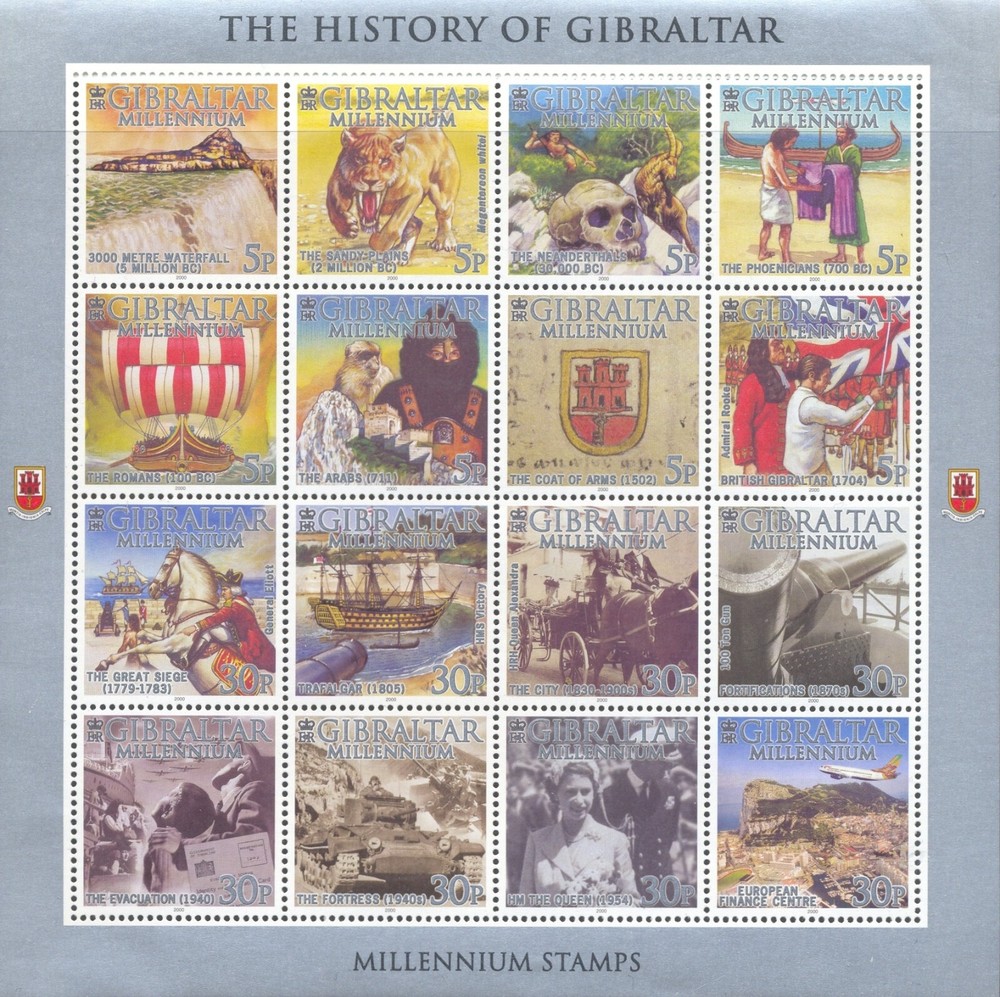 Gibraltar Scott #'s 841 MNH