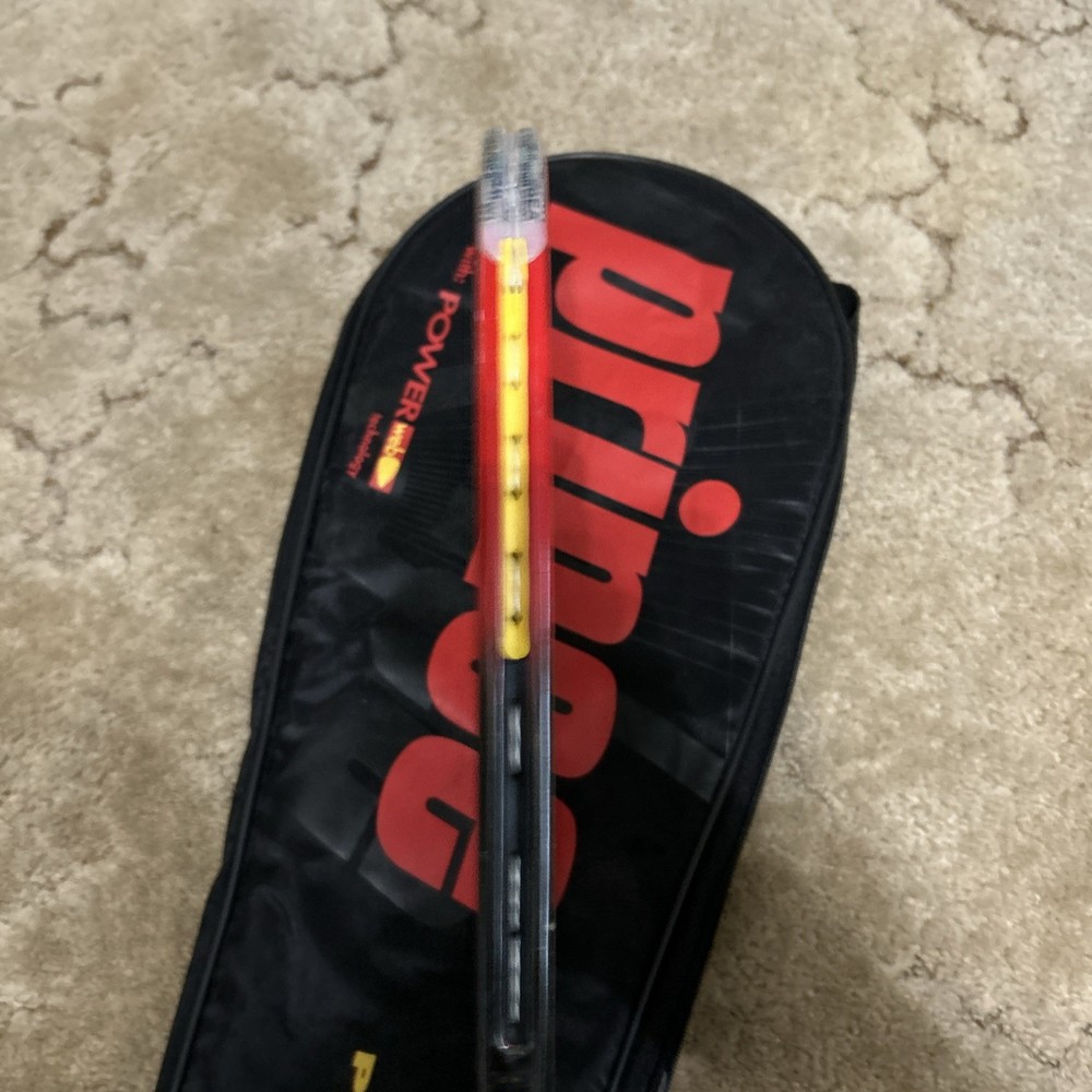 Genuine Prince Power Ring Pro Titanium Mesh Graphite Squash Racket *Needs Grip*