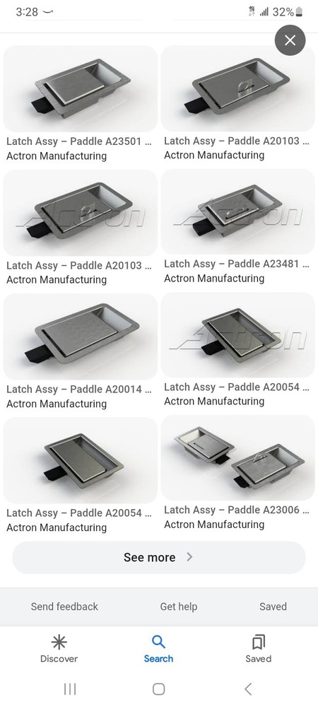 1 ACTRON A23501-3S Paddle Latch