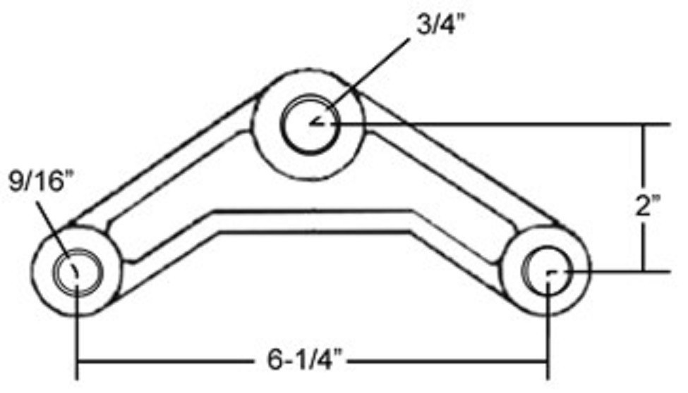 Tandem Axle Trailer Spring Suspension Rebuild Kit Bolt 3/4 EQ-458 Equalizer Axel