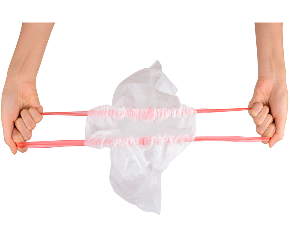 1.2 Gallon Small Drawstring Trash Bags Code A Simplehuman Compatible (240 Count)